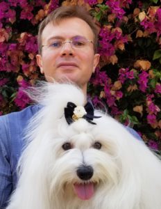 Frank Ra And Shanti The Coton de Tulear