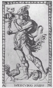 Mantegna Tarot A 42: Mercury